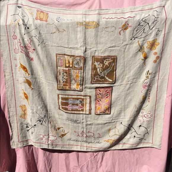 Australian Aboriginal Art Tapestry/Tablecloth - Picture 1 of 7